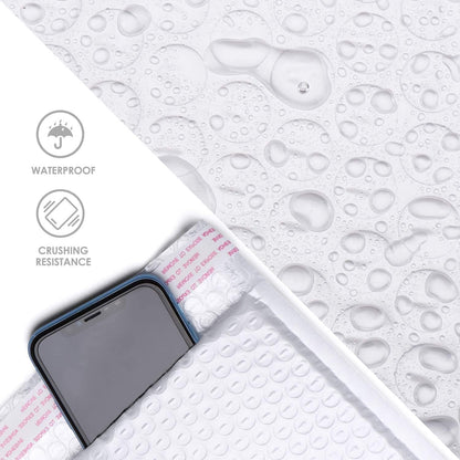 Metronic Bubble Mailers 6x10 Inch 100 Pack Black Usable Size 6x9" Opaque Padded Envelopes Waterproof Bubble Envelopes Cushioning Mailer for Small Business Mailing Makeup Jewelry Gifts