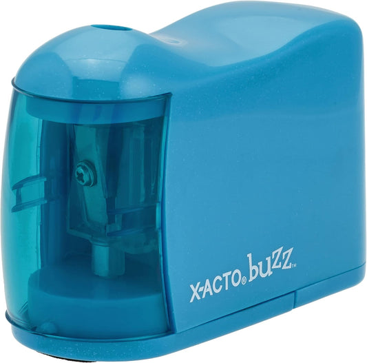 X-ACTO Buzz Battery Pencil Sharpener, Assorted Colors, 1 Count - Back to School, Teacher, Classroom Supplies