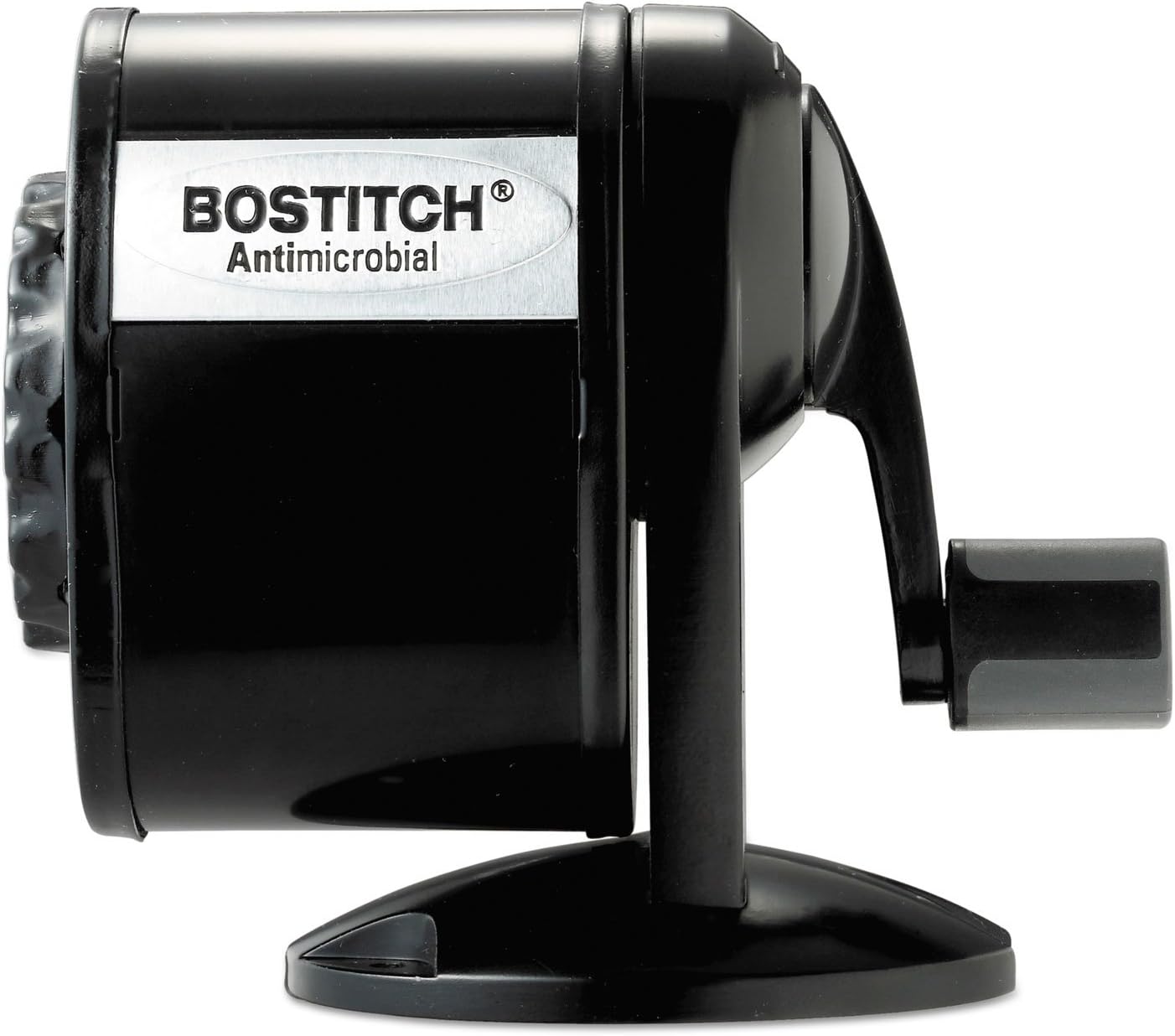 Bostitch MPS1BLK Counter-Mount/Wall-Mount Manual Pencil Sharpener, Black