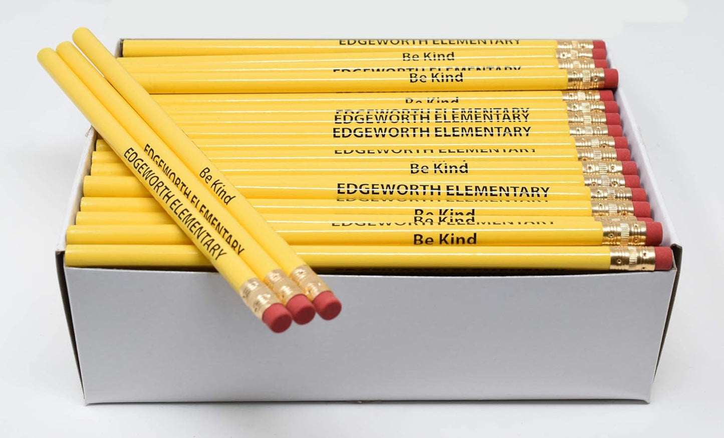 Pencil Guy Promotional Personalized Imprinted Round Pencils.-500 per box