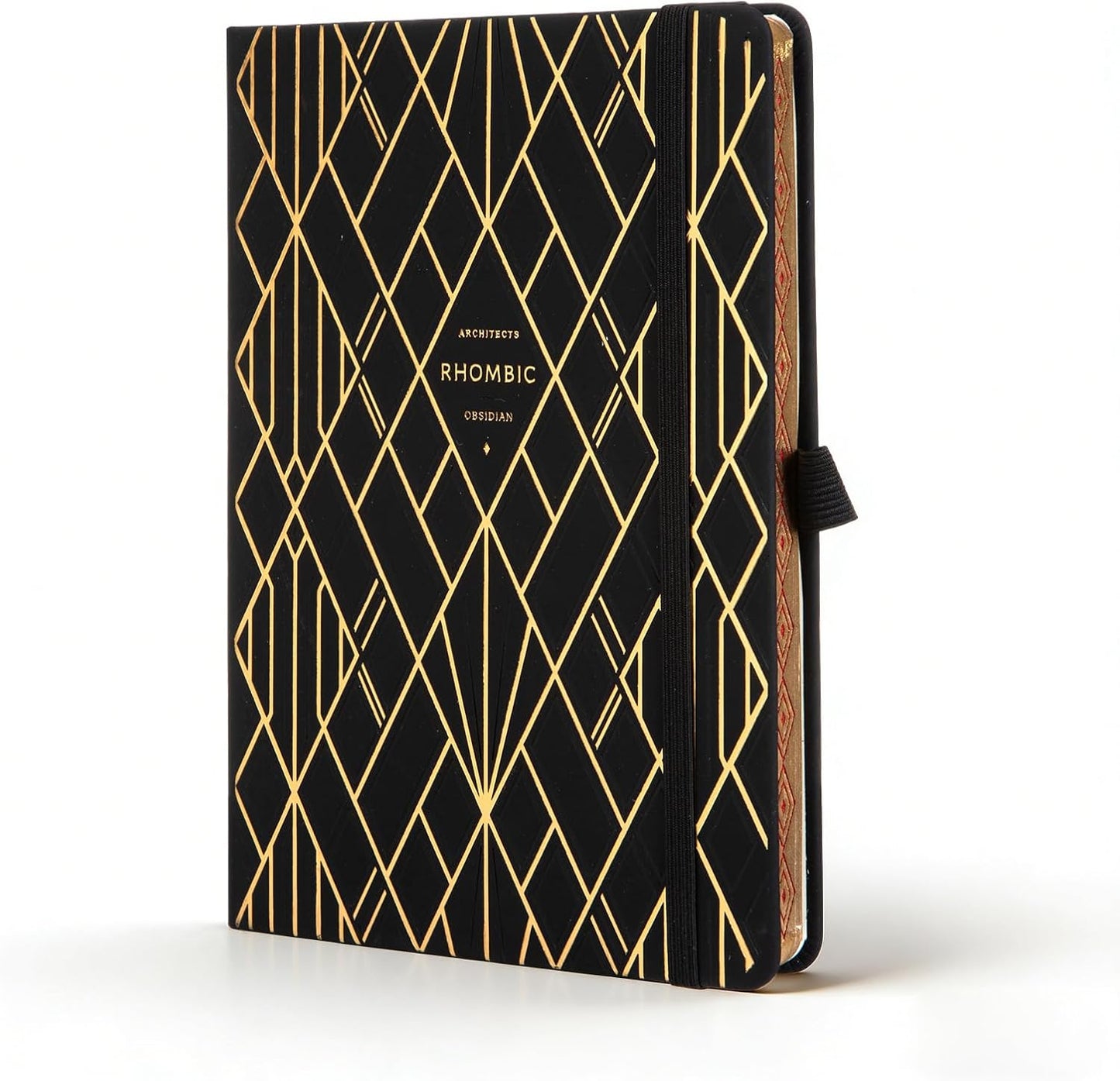 COMIX Lined Journal for Men & Women, 100GSM Leather Journal with Gift Box, 5.5" x 8.3", A5 Hardcover Journaling Notebook, Fits for Office, Home, Graduation, Corporate Gifting, 192 Pages, Black