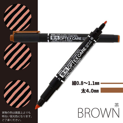 Zebra WKCR1-7C Highlighter Optex Care 7 Colors