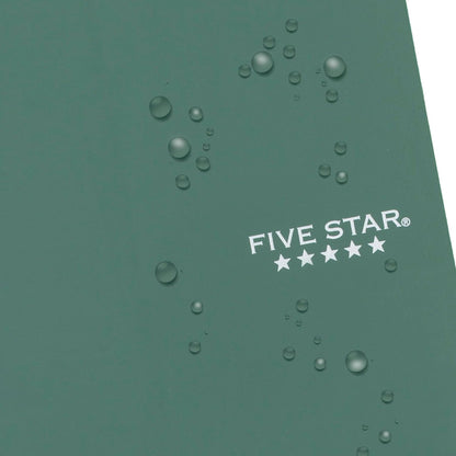 Five Star Spiral Notebook, 1 Subject, College Ruled Paper, 4-3/8" x 7", Personal Size, 80 Sheets, Fights Ink Bleed, Water Resistant Cover, Seaglass Green (450048CH1-ECM)