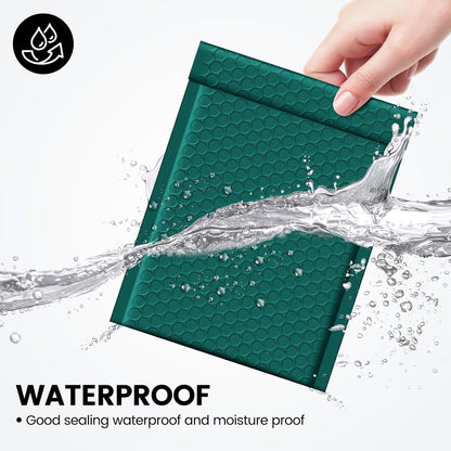 Fuxury Bubble Mailer 6x10" 100 Pack White Bubble Mailers Usable Size 6x9" Self Seal Padded Mailing Envelopes Opaque Bubble Padded Mailer for Small Business Mailing Jewelry Makeup Small Items
