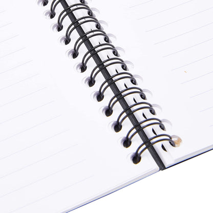 Rhodia 193101C - Spiral Notebook (Full Bound) White Notebook - A4+ - Ruled - 160 Detachable Pages - Clairefontaine Paper 80 g/m - Soft and Resistant Coated Card Cover - Classic