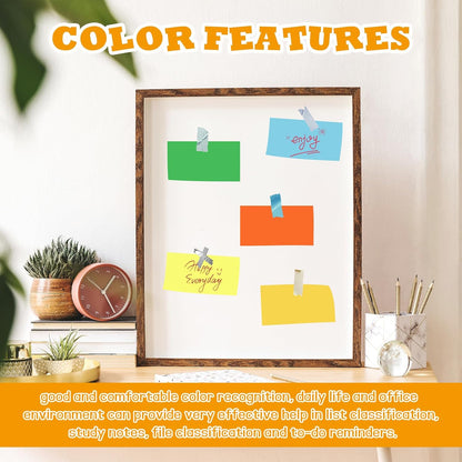 BIGNC 300 PCS Colored Index Cards, 3x5 Inch Blank Note Cards Study Cards Flash for Studying Learning, Memo Scratch Pad