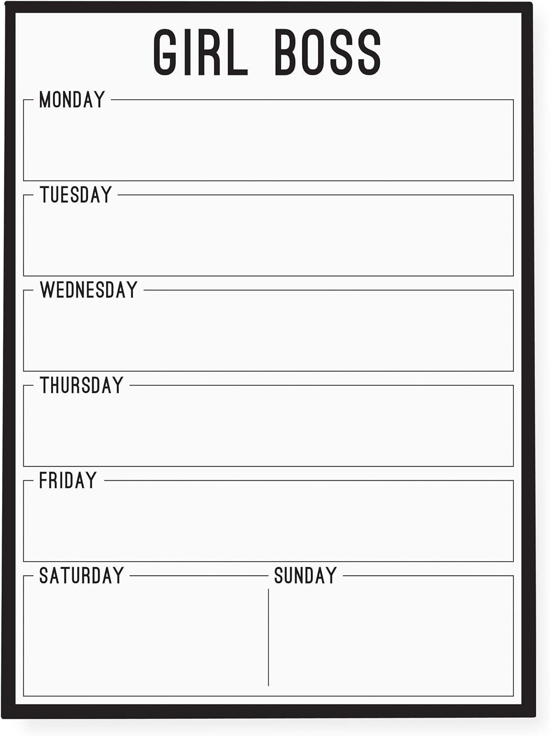 Graphique Large Notepad, Brush Strokes – 6" x 8", Cute Notepad with 150 Tear-Off Sheets, Features the Word “Notes” on Every Page – Perfect for Note Taking, List Making, and More
