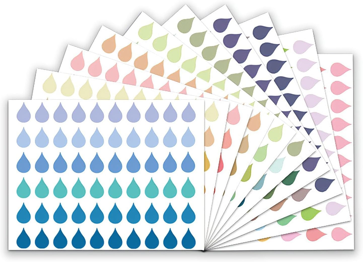 Color Arrow Sticky Tabs for Books - 600pcs Writable Index Labels for Precise Marking and Easy Page Location