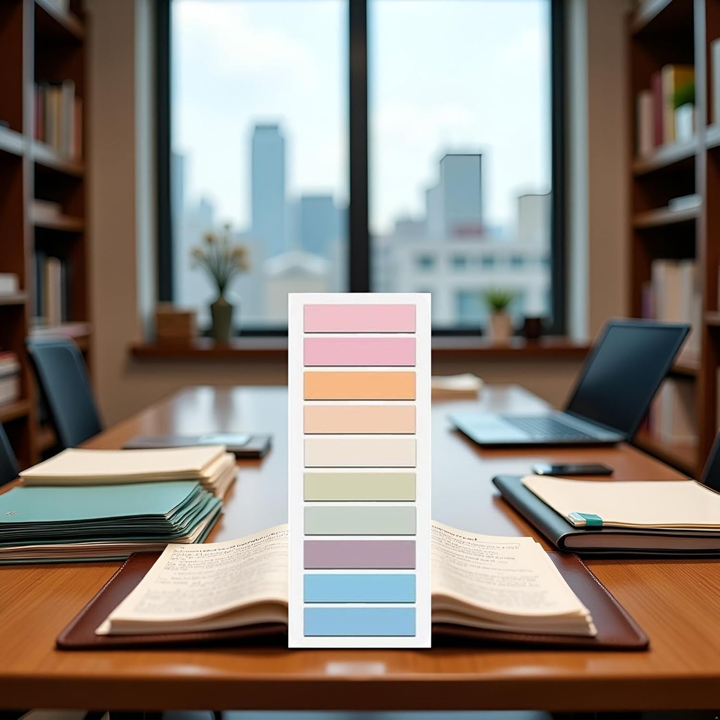 200 Pcs Sticky Index Tabs,Writable and Repositionable Book Flags Tabs Strip,Page Markers Notes Tabs Index Tabs for Page Marking Classify File,Self-Stick Notes Notebooks and Writing Pads (Blue)