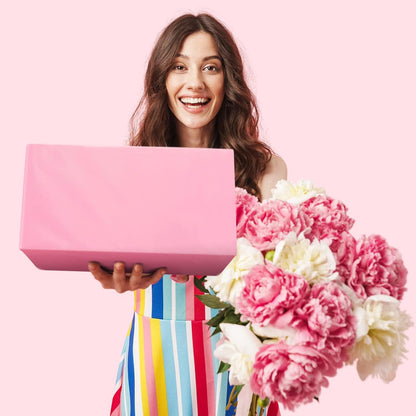 Metronic Poly Mailers 10X13 100 Pack, Strong Adhesive Shipping Envelopes for Clothing, Medium Shipping Bags for Small Businesses, Waterproof Mailers Poly Bags, Packages Bags Light Pink