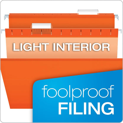 Pendaflex Hanging File Folders, Legal Size, Aqua (PFX415315AQU)