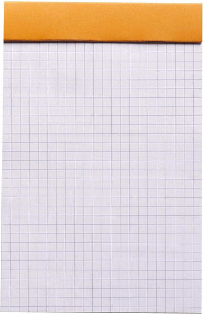 Rhodia Head Stapled Pad, No16 A5, Dot - Black