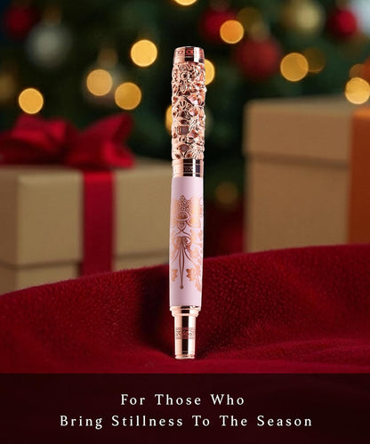 ARTEX Executive Rollerball Pen-Museum Collections-Crafting Timeless Beauty-Luxury Pen Gift & Office Desk Decor, German SCHMIDT refill, Solid Metal Texture