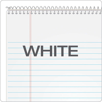 Tops Docket Wire-Bound Writing Pad, 8-1/2" x 11-3/4", Blue Heavy-Duty Cover, Extra-Strong Back, White Paper, Legal Rule, 70 Sheets (99614)