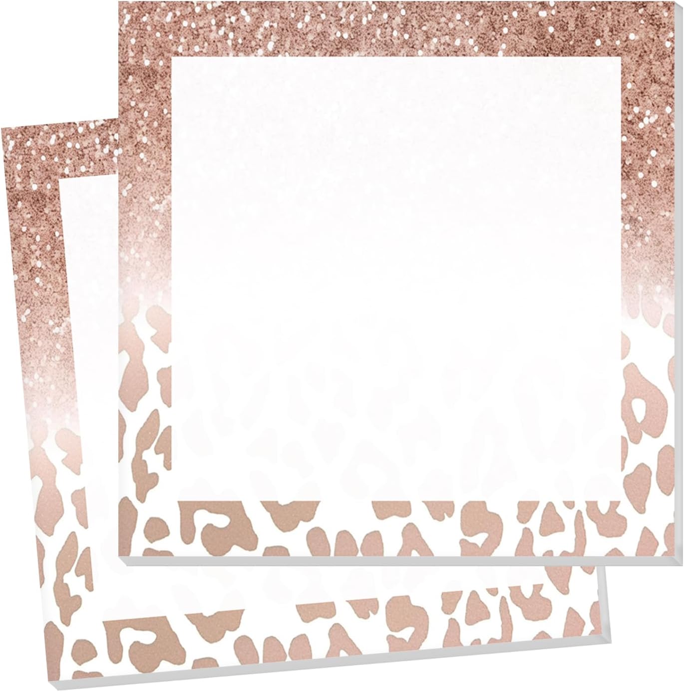 Sticky Notes 3x3 Inch, 2 Pads Cute Self-Stick Note Pads, Strong Adhesive Notepads for Office, Home, School, Organization and Reminders Watercolor Wildflowers