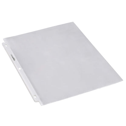 Amazon Basics Heavy Duty Sheet Protectors for 3 Ring Binder, Top Loading, Clear Plastic, 8.5 x 11 inch, 500-Pack