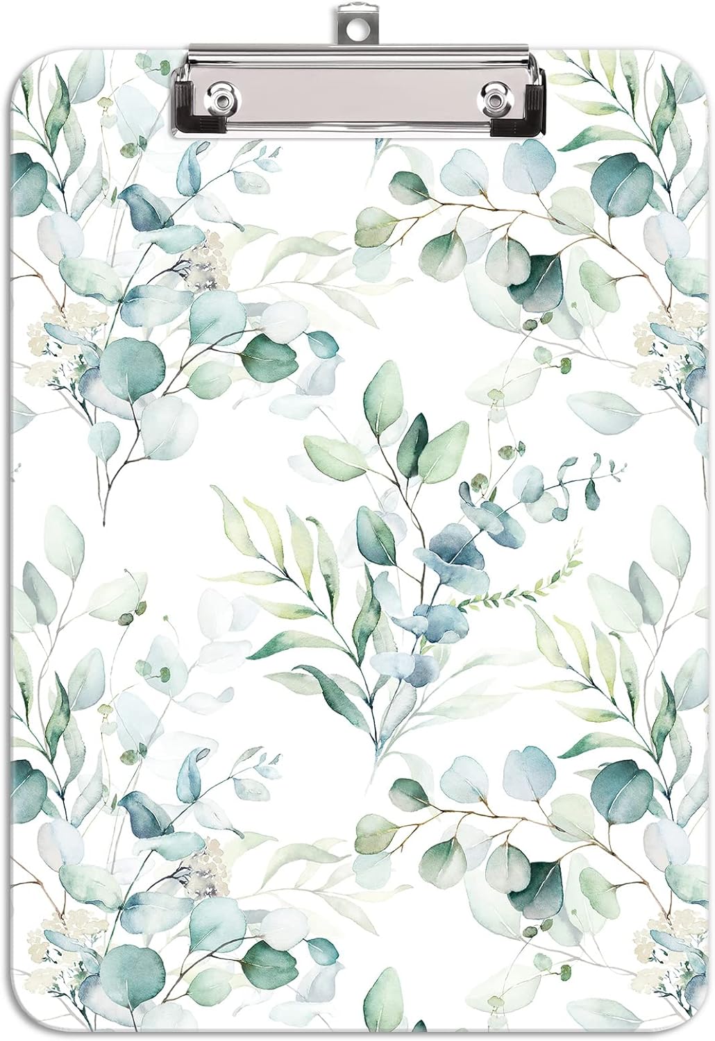 Hongri Plastic Cute Clipboard, Letter Size for Students, Teacher, Woman and Kids, Low Profile Clip, Decorative Pattern, Size 9 x 12.5 in, Dream Marble