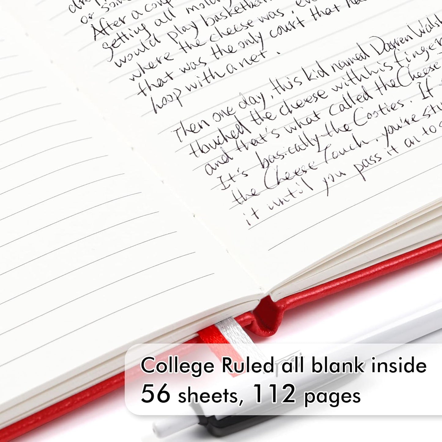 feela 3 Pack Pocket Notebook Journals with 3 Black Pens, A6 Mini Cute Small Journal Notebook Bulk Hardcover College Ruled Notepad with Pen Holder for Office School Supplies, 3.5”x 5.5”, Gray