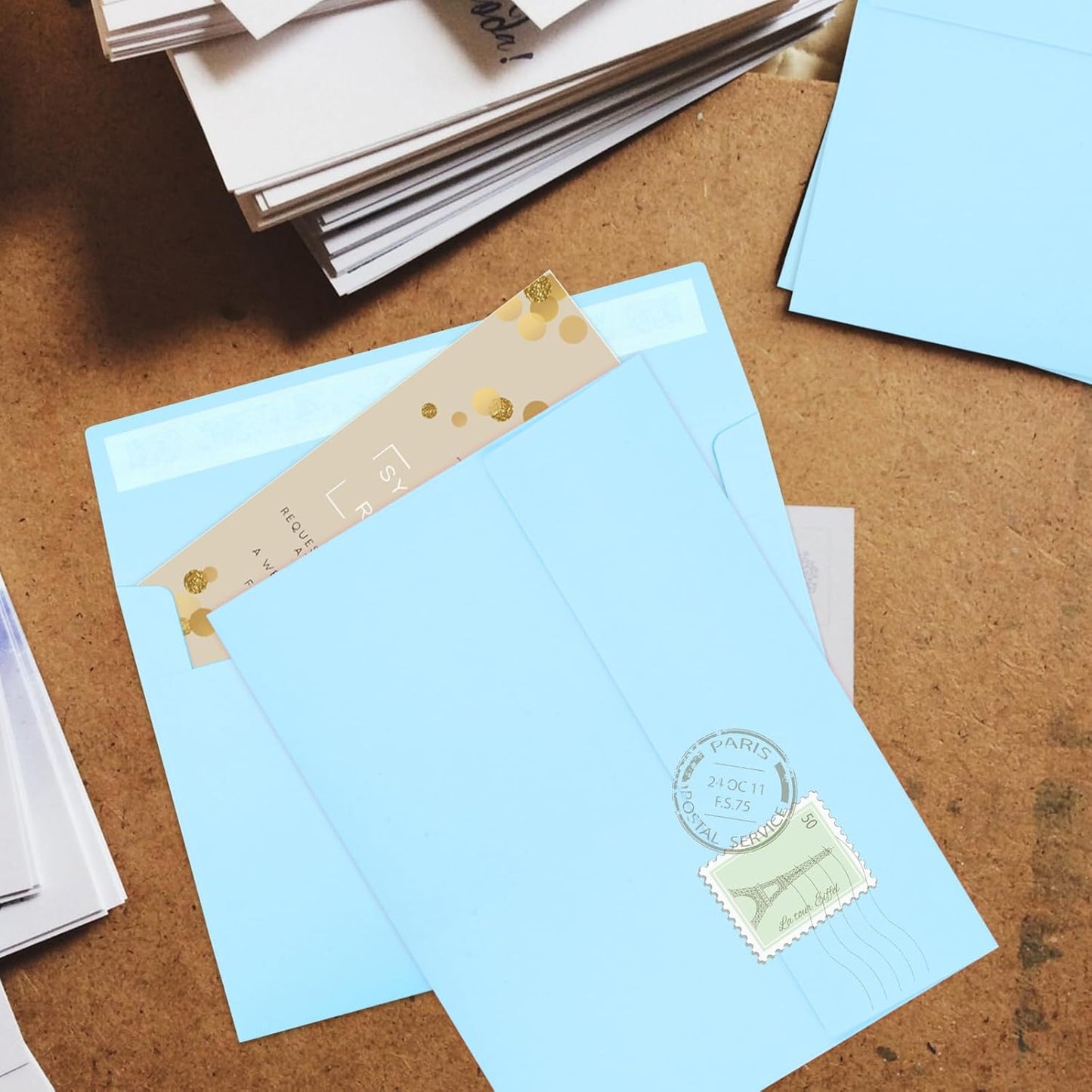 Joyberg 72 Packs #10 Envelopes, Business Envelopes, Envelopes Self Seal, Security Envelopes, Peel and Seal Closure, Size 4-1/8 X 9-1/2 Inches, White, 26LB
