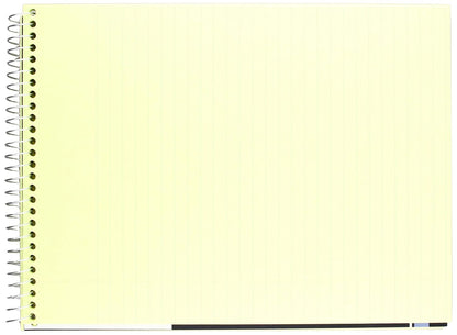 Mead Legal Pad, Top Spiral Bound, Wide Ruled Paper, 70 Sheets Count, 8-1/2" x 11", (3 Pack)