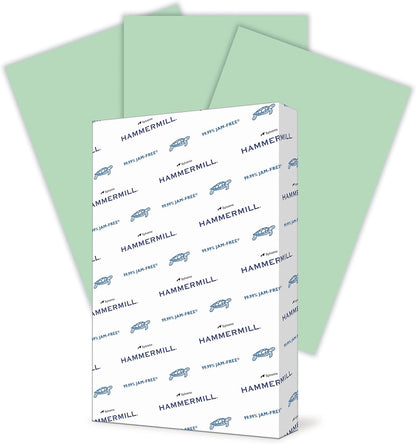 Hammermill Colored Paper, 20lb Pink Printer Paper, 8-1/2 x 11- 1 Ream (500 Sheets) - Made in the USA, Pastel Paper, 103382R