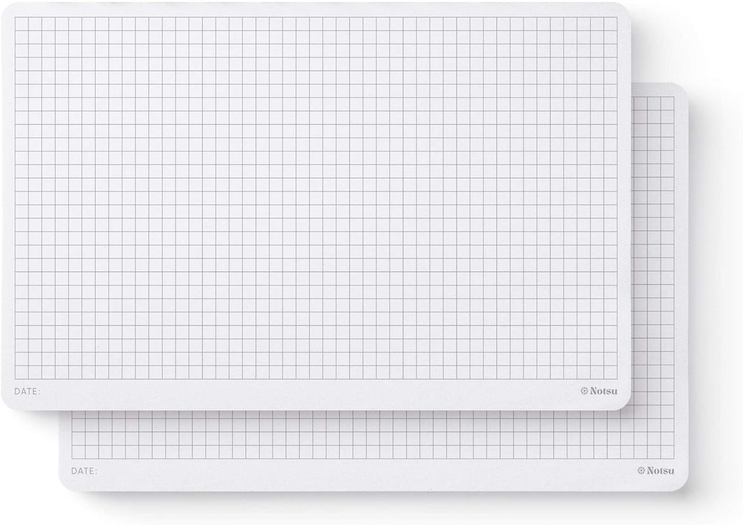 Notsu Graph Notepads 11 x 17 inch | Large Graphing Double Sided Drafting Pads with 1/4" Quad Grid Premium Thick Paper 120gsm