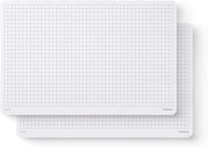 Notsu Graph Notepads 11 x 17 inch | Large Graphing Double Sided Drafting Pads with 1/4" Quad Grid Premium Thick Paper 120gsm