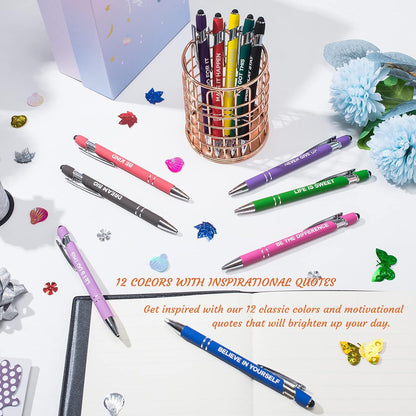 20 Pieces Ballpoint Pen Refills Black Ink 1.0mm Medium Point Smooth Writing Replacement Gel Ink Refills for Retractable Ballpoint Pen School Office Supplies