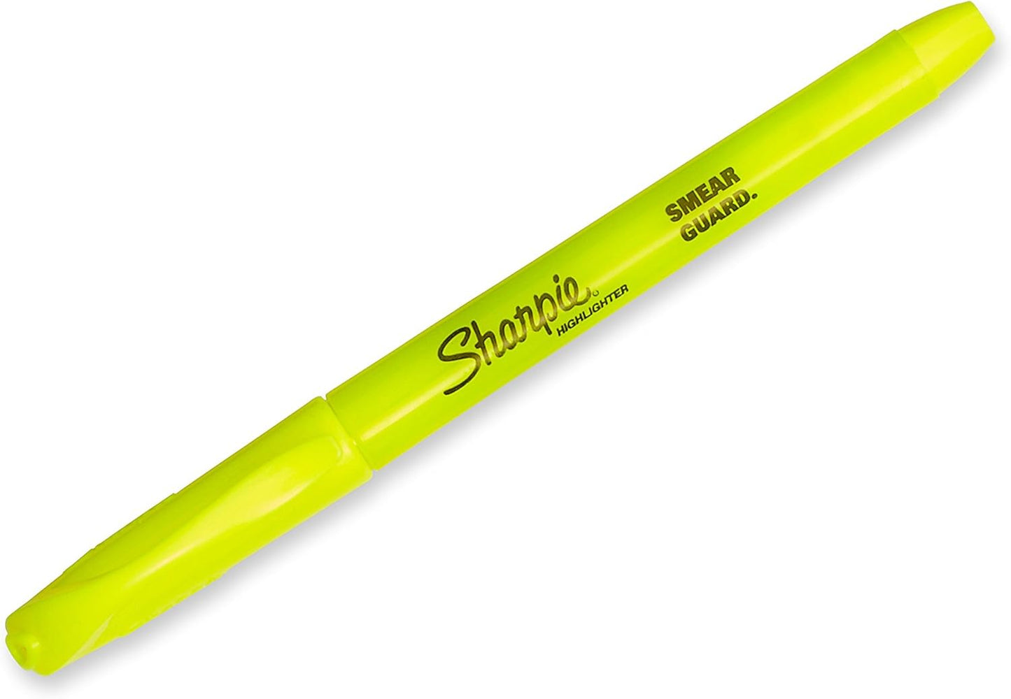 Sharpie Accent Pocket-Style Highlighters, 2 Fluorescent Yellow Highlighters (27162PP)