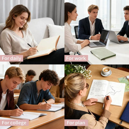 Lined Journal Notebook for Women A5 Softcover Journals for Writing 160 Pages Daily Journaling College Ruled Notebooks for Work School Note Taking, Business 6.38'' X 8.28''