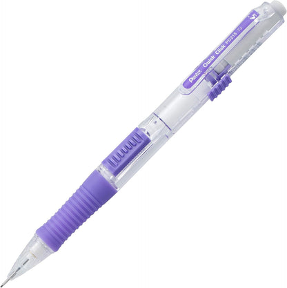 Pentel Quick Click Mechanical Pencil, (0.7mm), Medium, Black Barrel, Box of 12 Pencils (PD217A)