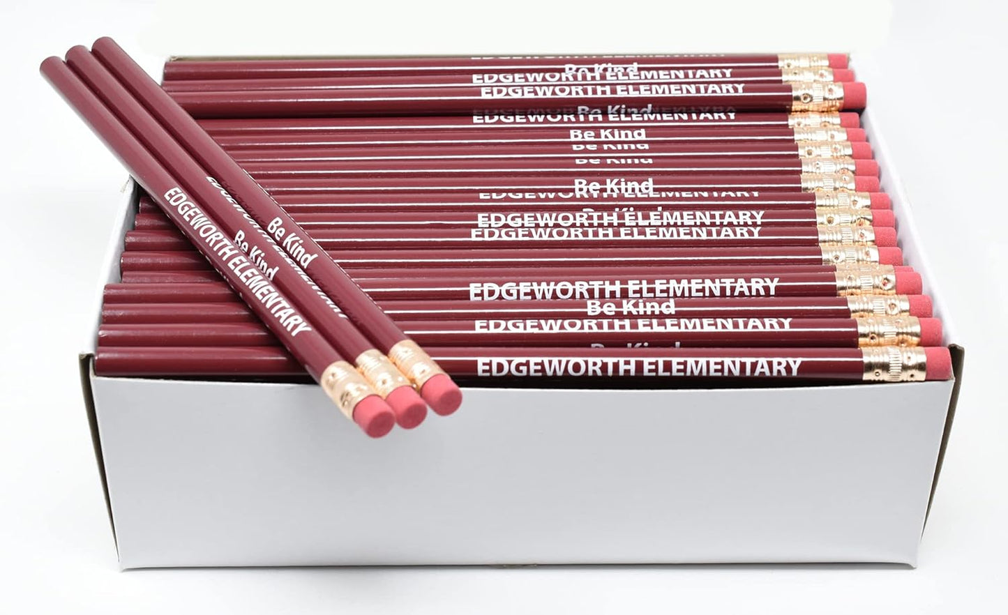 Pencil Guy Promotional Personalized Imprinted Round Pencils.-500 per box