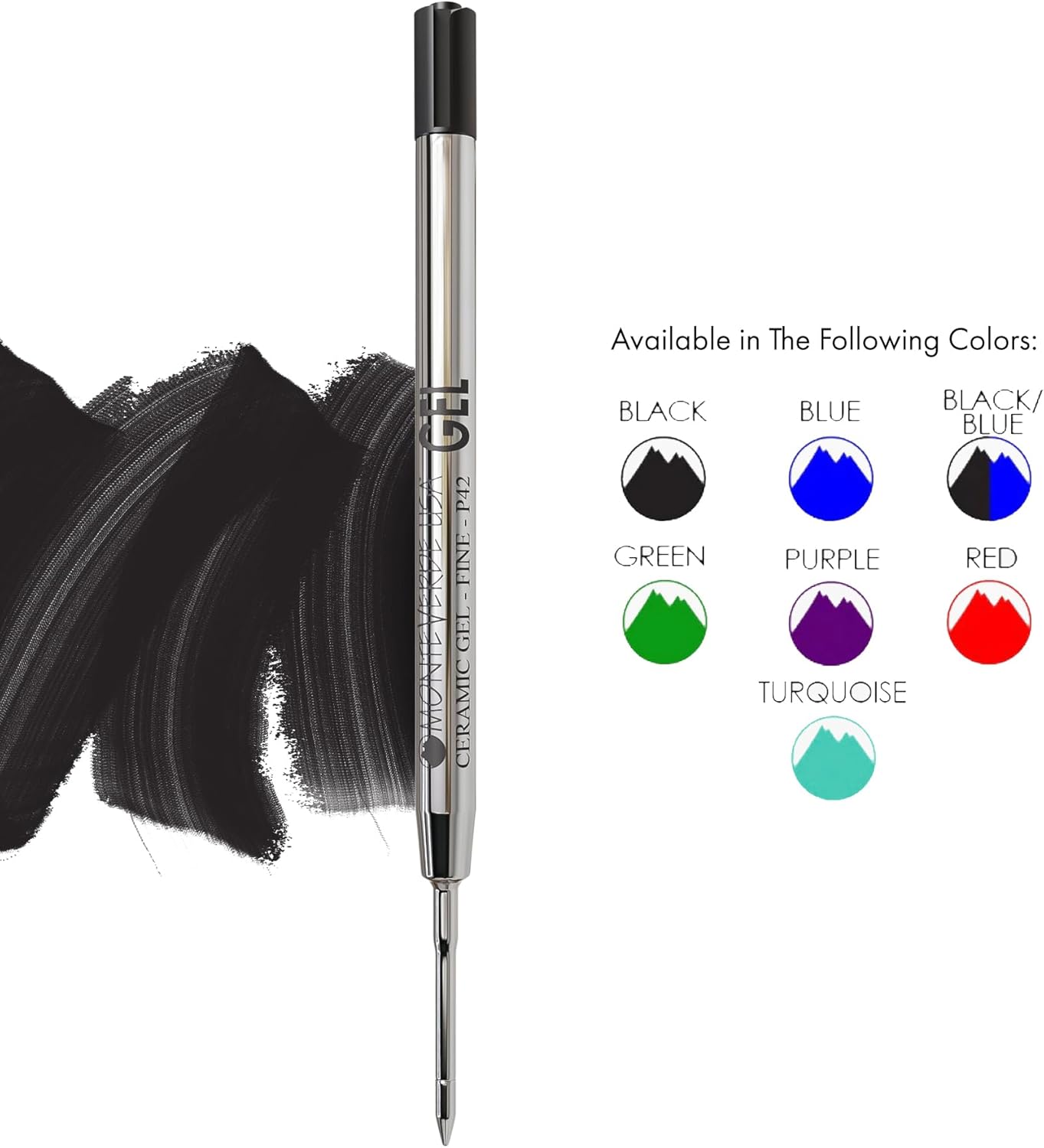 Monteverde® Capless Gel Refills to Fit Parker