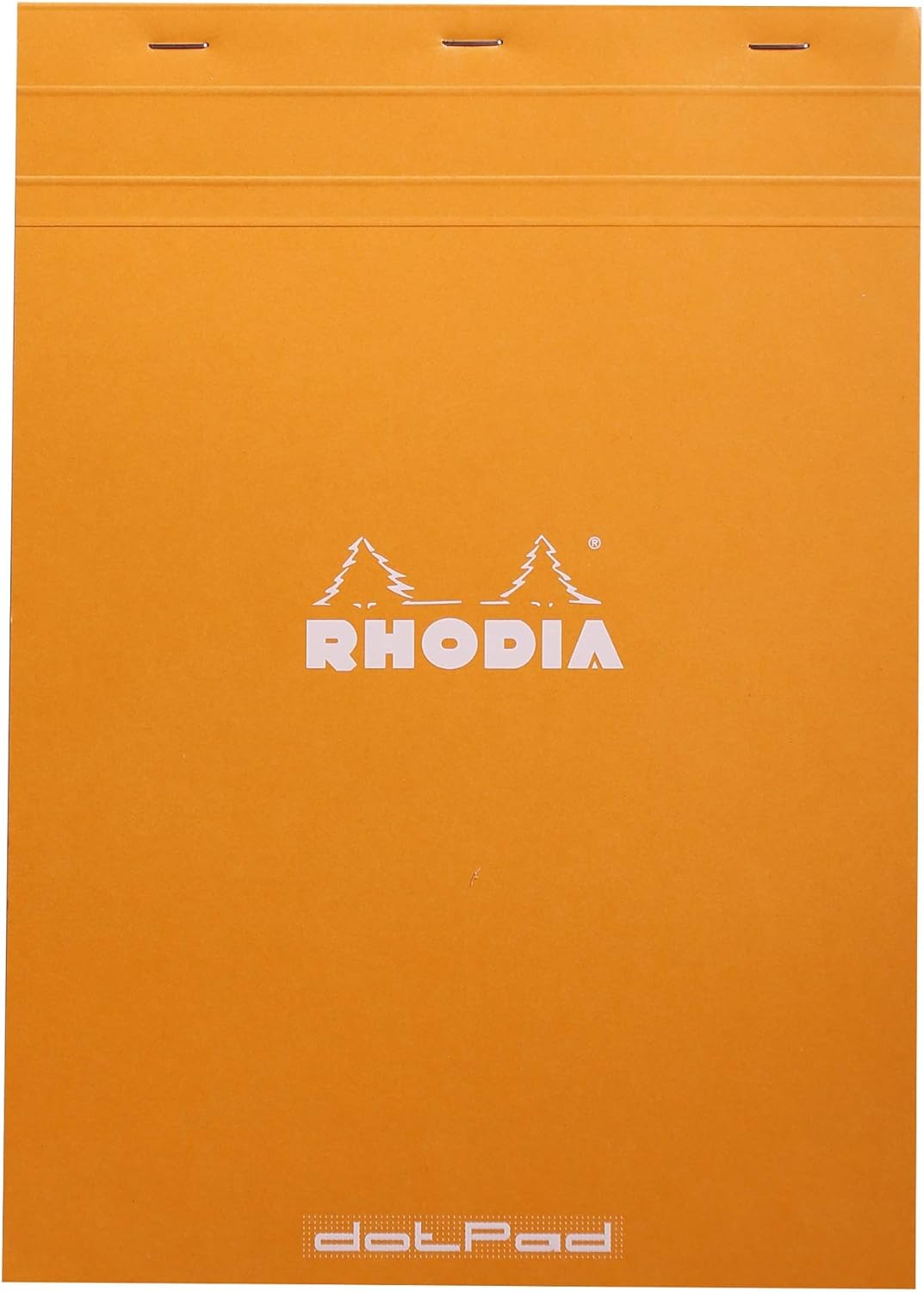 Rhodia Head Stapled Pad, No16 A5, Dot - Black
