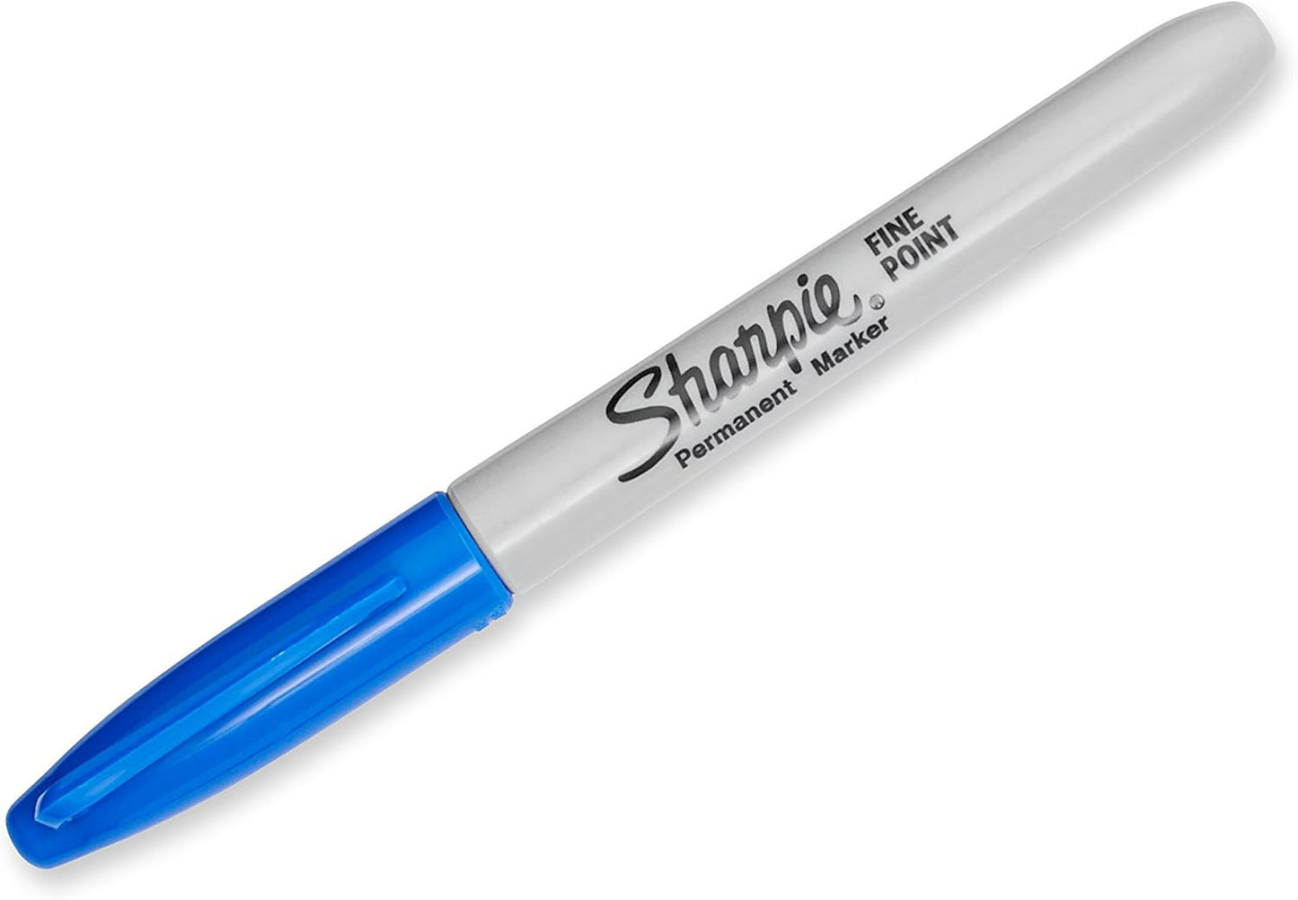 Sharpie Permanent Markers | Fine Point for Bold Details | BlackBlueRed and Green Ink Colours | 4 Marker Pens