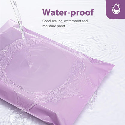 Fuxury Poly Mailers 14.5x19 Inch 50pc Shipping Bags for Small Business Mailing Envelopes for Clothing,Self Seal Shipping Envelopes Waterproof Poly bags Durable Packaging Bags Light Pink