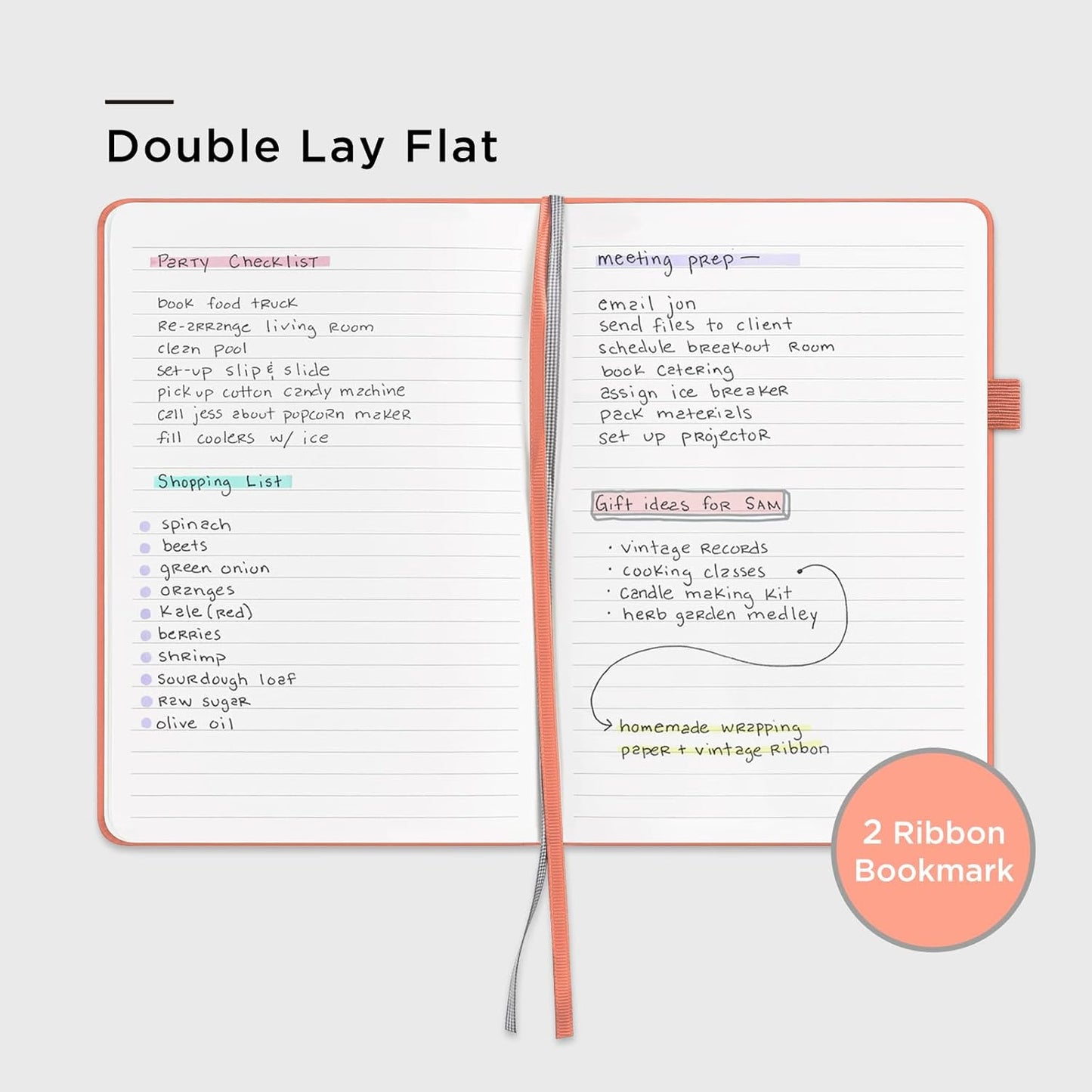 &And Per Se Lined Journal Notebook, 160 Pages, A5 5.7 x 8 inches College Ruled Thick Paper Notebook Journals for Writing, Hardcover Notebooks for Women Men Office School (1 Pack, Green) - Colors B