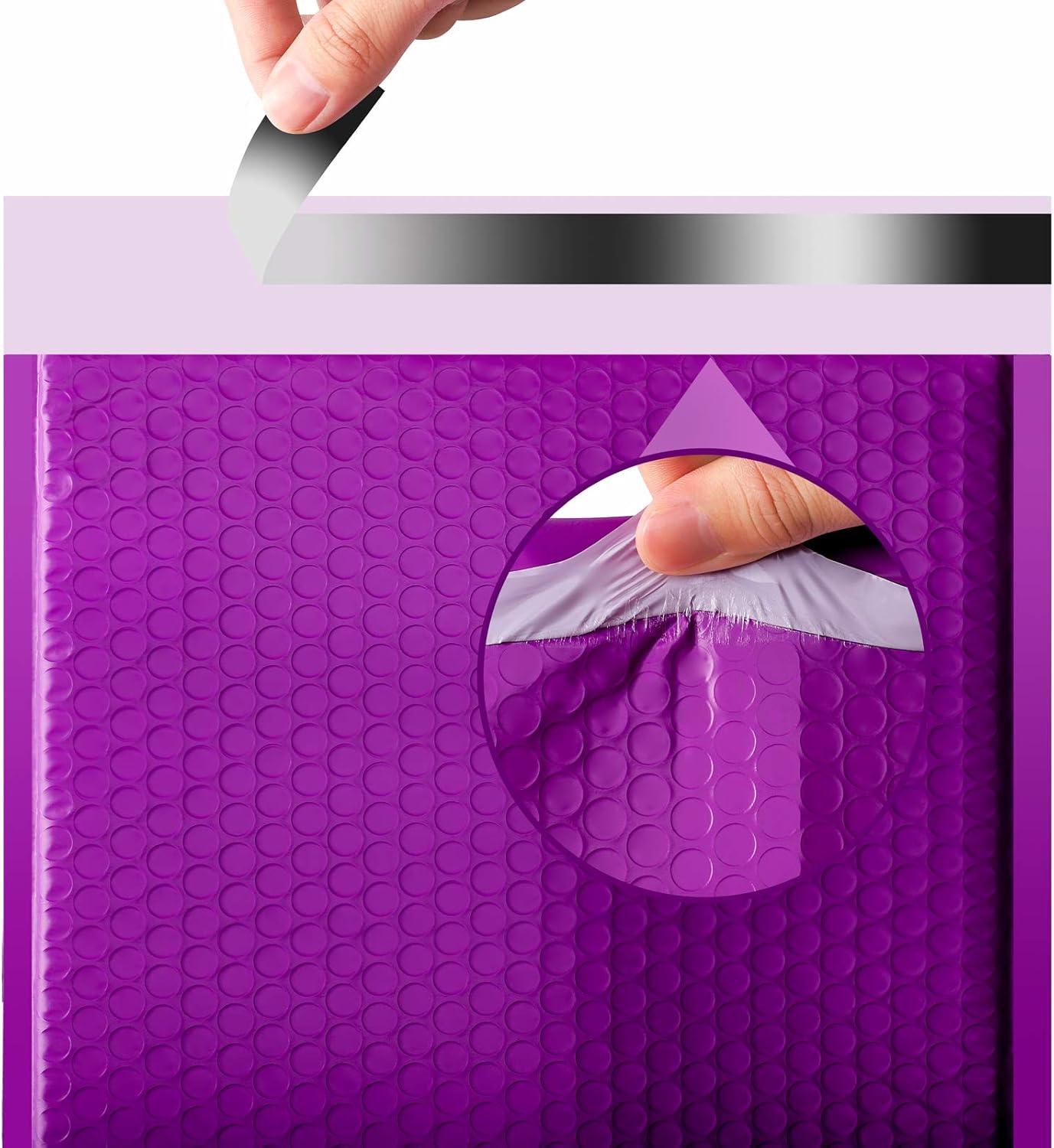 Metronic Bubble Mailers 6x10 Inch 100 Pack Black Usable Size 6x9" Opaque Padded Envelopes Waterproof Bubble Envelopes Cushioning Mailer for Small Business Mailing Makeup Jewelry Gifts