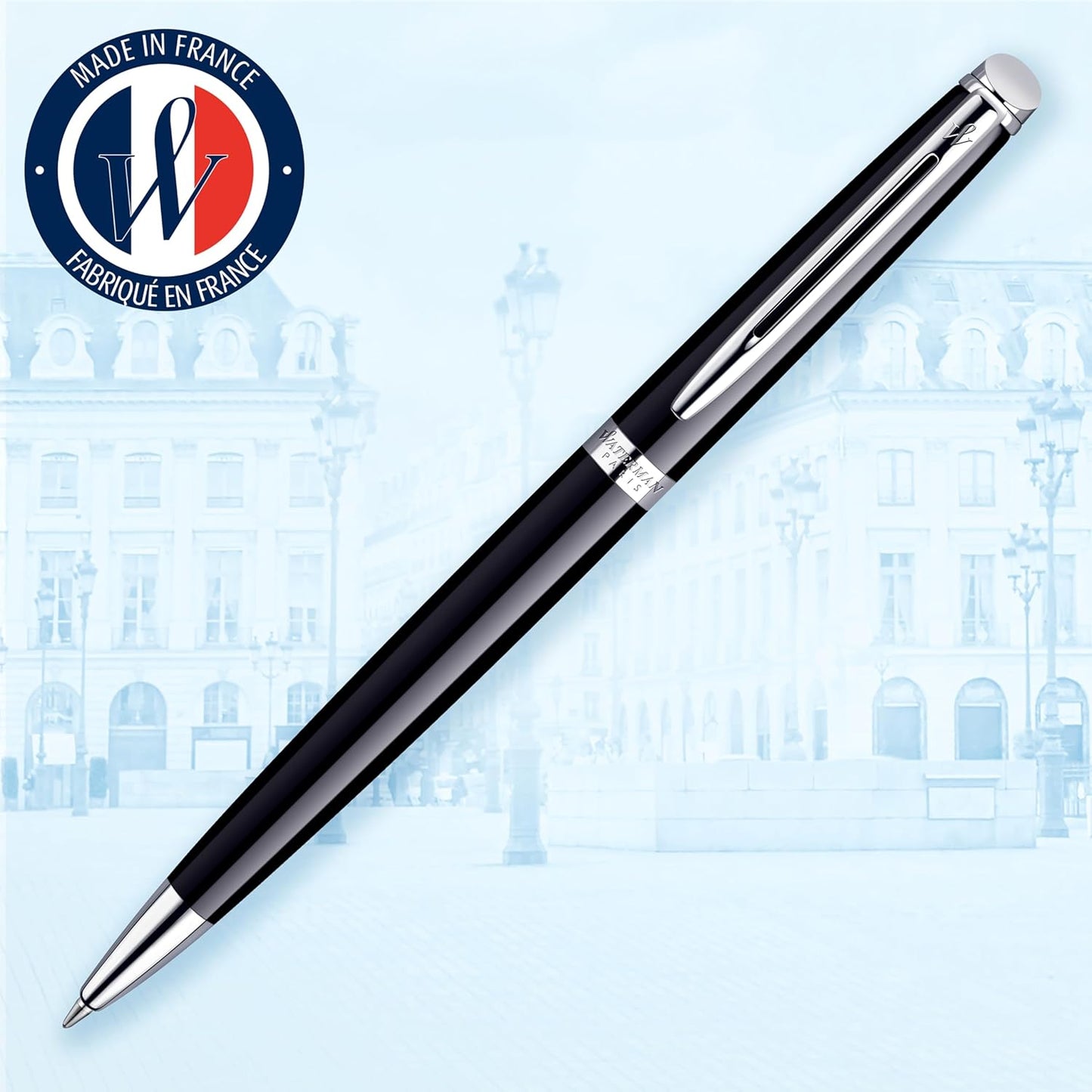 Waterman Hemisphere Essential Matte Black Chrome Trim - S0920850