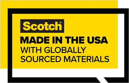 Scotch Heavy Duty Shipping Packing Tape, Clear, Shipping and Packaging Supplies, 1.88 in. x 54.6 yd., 1 Tape Roll