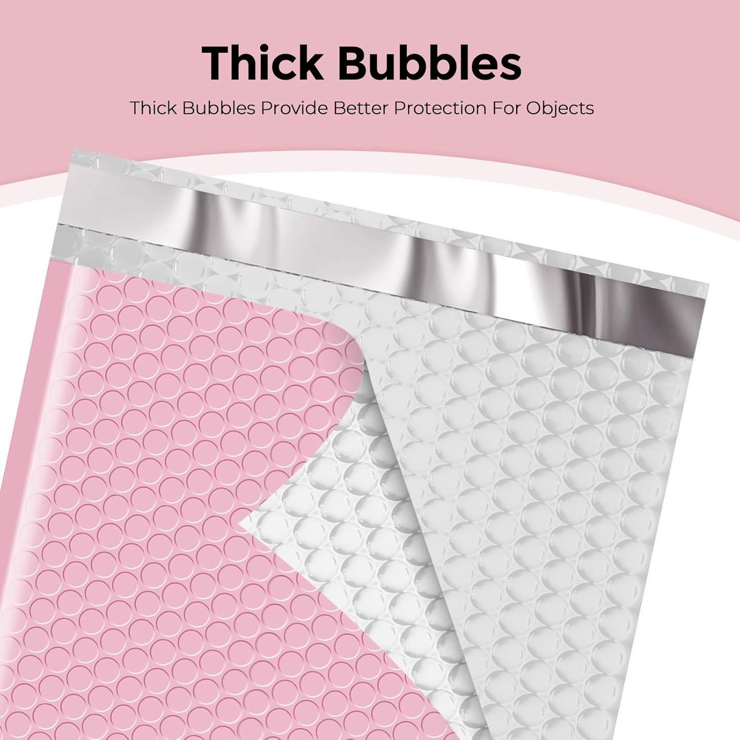 Metronic Bubble Mailers 8.5x12" 40 Pack Black Padded Envelopes Usable Size 8.5 x 11" Strong Adhesion Bubble Envelopes Medium Mailing Envelopes Bubble Padded for Small Business Shipping Books Clothes