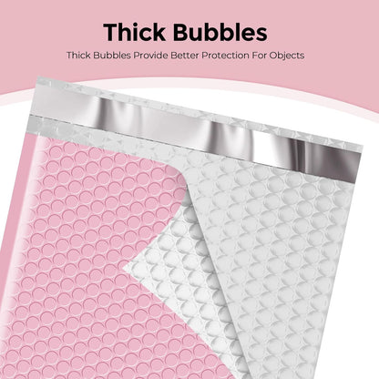 Metronic Bubble Mailers 8.5x12" 40 Pack Black Padded Envelopes Usable Size 8.5 x 11" Strong Adhesion Bubble Envelopes Medium Mailing Envelopes Bubble Padded for Small Business Shipping Books Clothes
