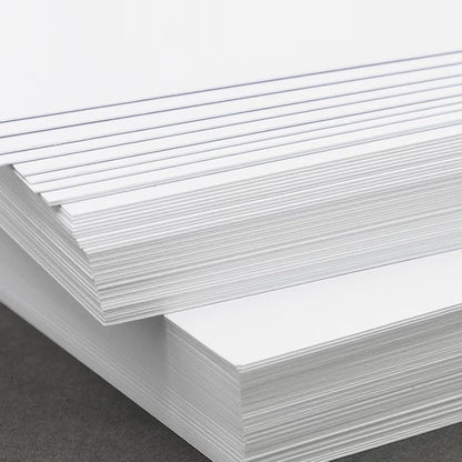 100 Sheets blank cardstock 2 x 3.5 In Heavy Weight business Card Stock 350gsm/130lb Learning Card, Note Card, Thank You Inserts, Gift Tags, Paper Crafts, Write, Draw, DIY (2X3.5 Inches)