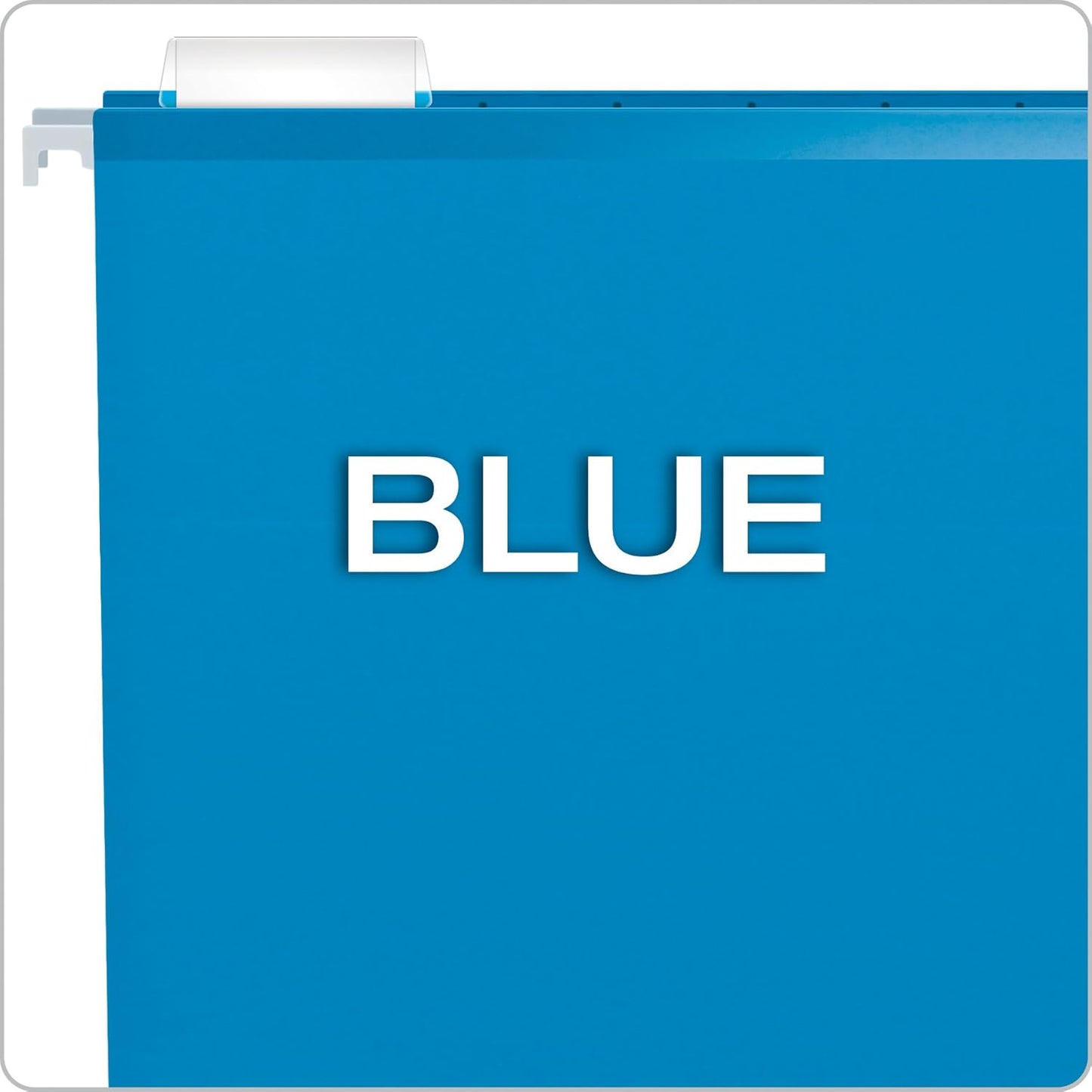 Pendaflex Reinforced Hanging File Folders, Letter Size, Bright Green, 1/5 Cut, 25/BX (4152 1/5 BGR)