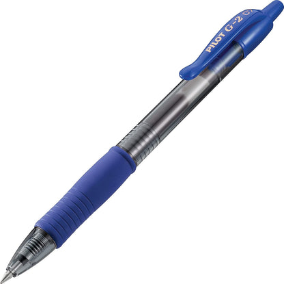 PILOT G2 Premium Refillable and Retractable Rolling Ball Gel Pens, Fine Point, Black Ink, 4-Pack (31057)