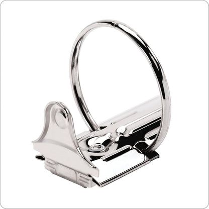 Cardinal Binder Performer with ClearVue Covers, 1.5" Round Rings, 350-Sheet Capacity, White