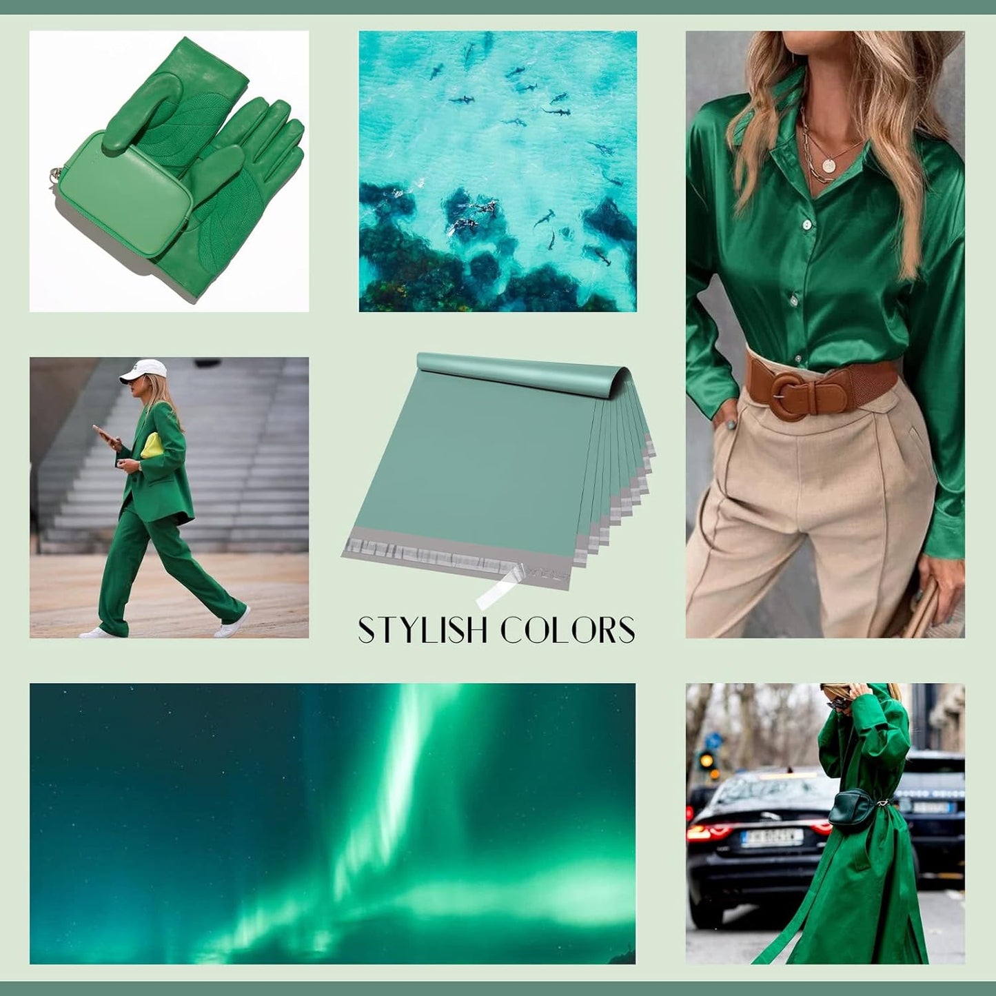 Metronic Poly Mailers 10x13 100 Pcs | Small Shipping Bags for Clothing | Mailing Bags for Small Business, Shipping Envelopes,Packing Bags in Black