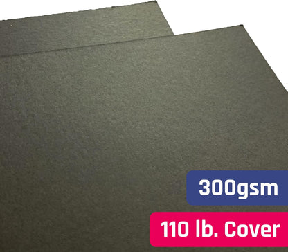 20 Sheets, Heavy White Cardstock - 8.5" x 11", 110 lb (300 gsm)