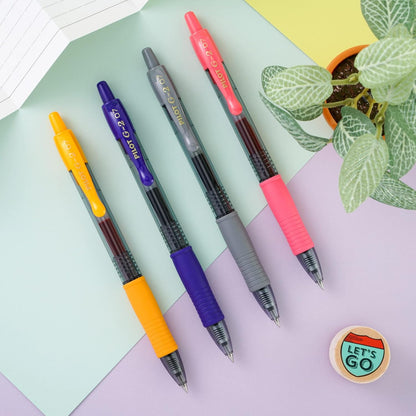 PILOT G2 Premium Refillable & Retractable Rolling Ball Gel Pens, Fine Point, Blue Ink, 12-Pack (31021)