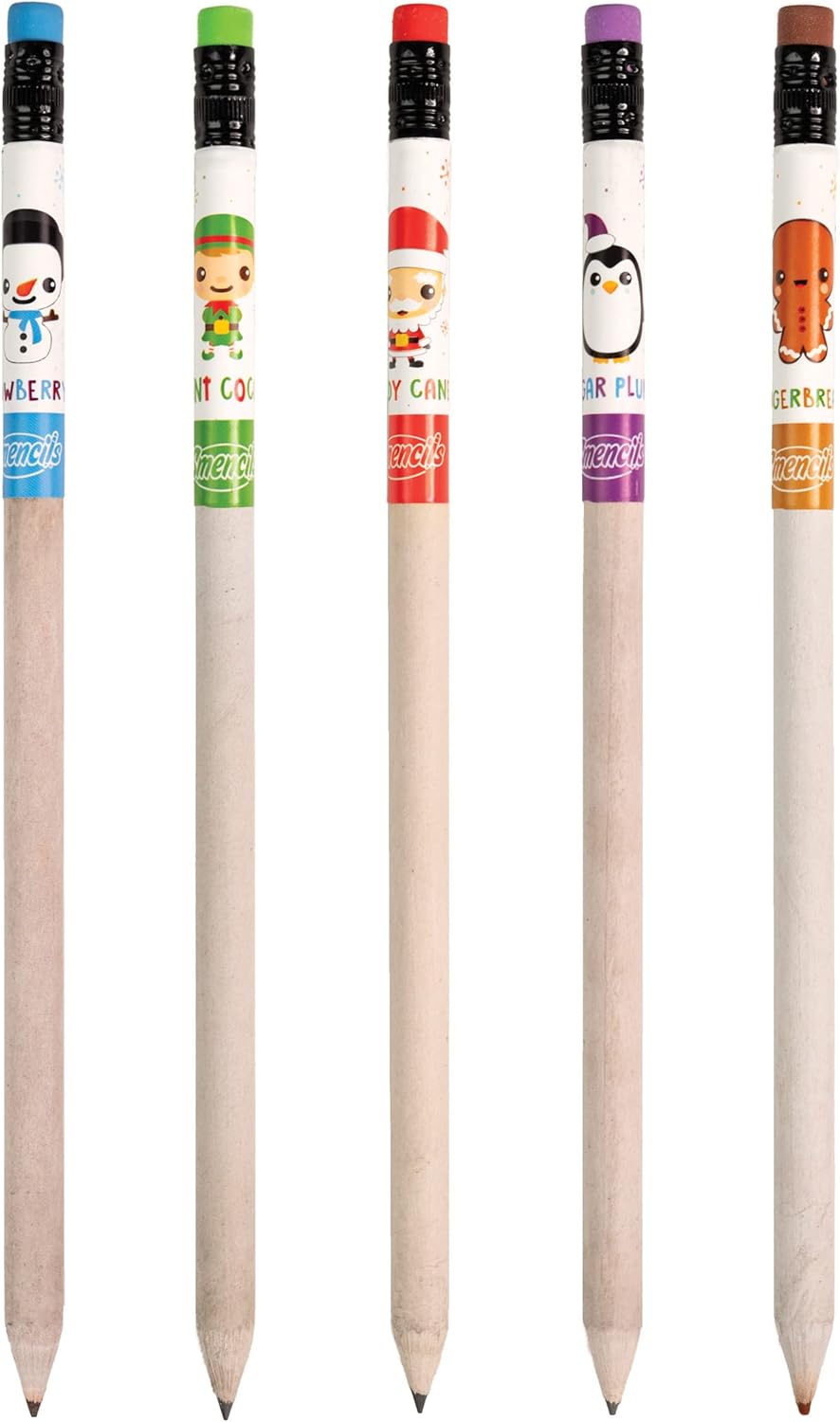 Spring Smencils - HB #2 Scented Pencils, 5 Count, Gifts for Kids, School Supplies, Classroom Rewards, Easter basket stuffers